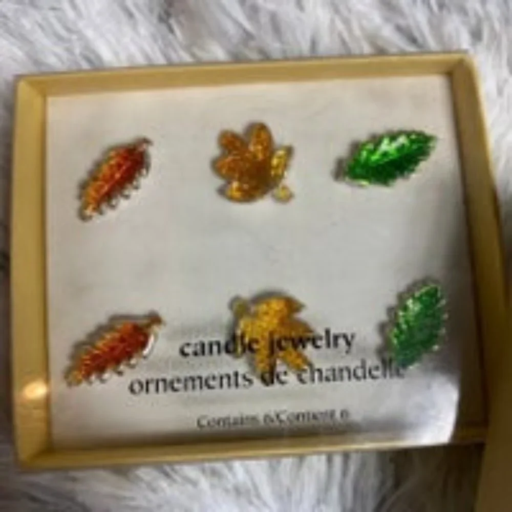 Pier One Fall Ornamental Candle Jewelry